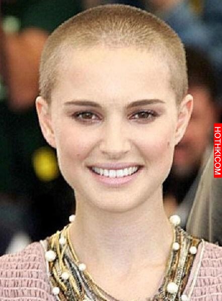 敢於剃光頭的才是真美女，看女明星光頭造型，最後一張讓人心疼！