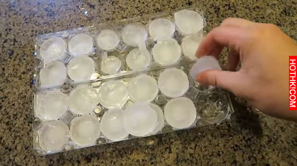 用完的「雞蛋盒」除了裝冰塊還能幹什麼？90%的人都想破頭了！沒想到他「這一招」省了 ...