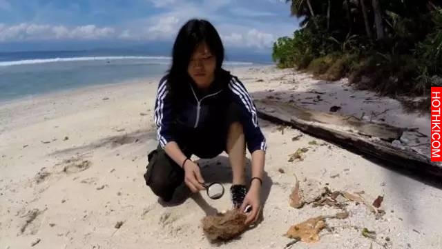 一位22歲日本妹子靠什麼在孤島上活了19天！
