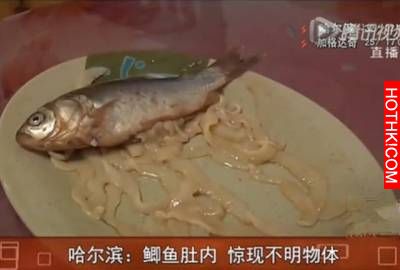 恐怖！喜歡吃魚的一定要看，發現魚肚子裡有這個千萬別吃！有99%的人看過都不敢相信... ...