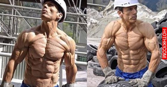 全球體脂第一低！超威猛48歲搬運工　如標本般的肌肉殺翻一票體壇巨星！ ...