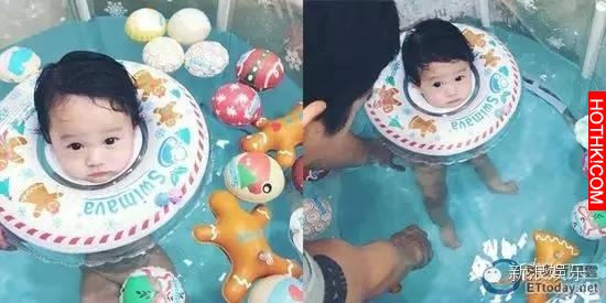 歐弟女兒鼻樑逆天，小周周睫毛長得嚇人，被星二代的嬰兒照秒殺了！