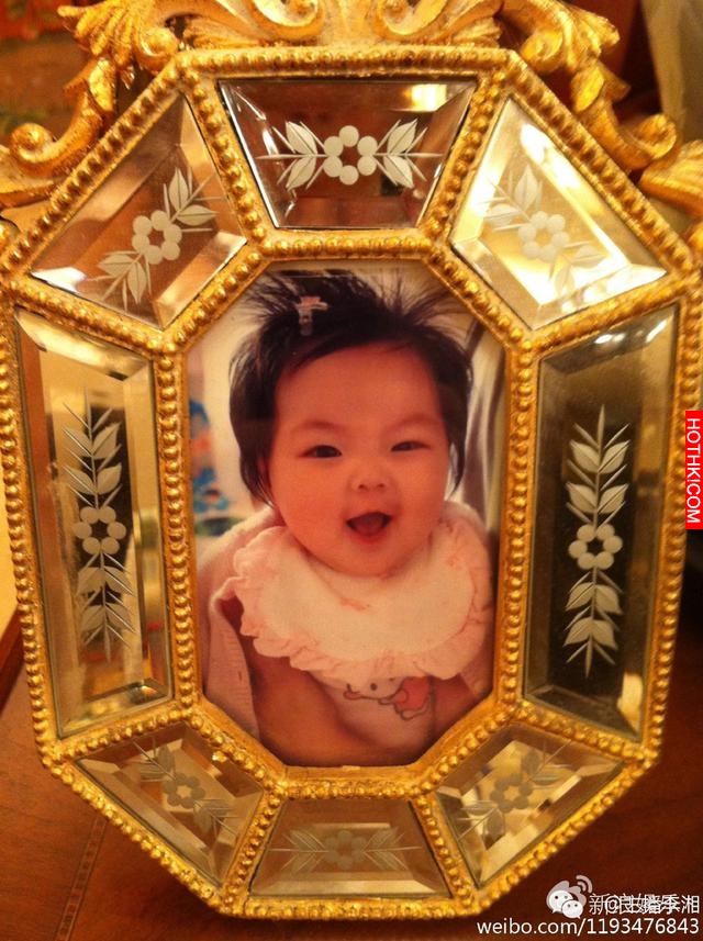 歐弟女兒鼻樑逆天，小周周睫毛長得嚇人，被星二代的嬰兒照秒殺了！