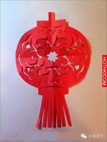 快失傳了！給孩子留存！傳統民俗文化：春、福、囍、燈籠剪紙一看就會... ...