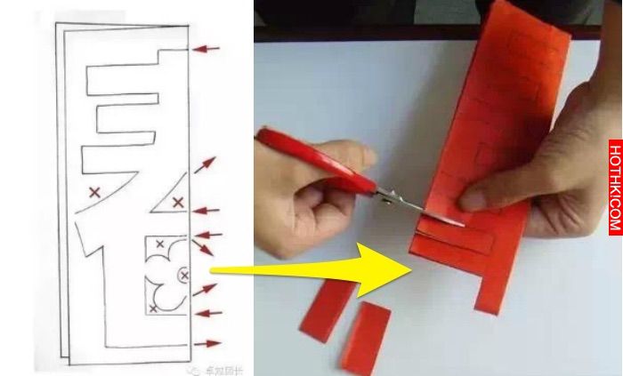 快失傳了！給孩子留存！傳統民俗文化：春、福、囍、燈籠剪紙一看就會... ...