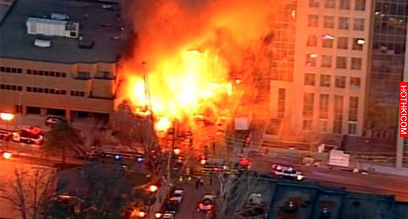 台中夜晚不平靜！太原路氣爆場面嚇人！