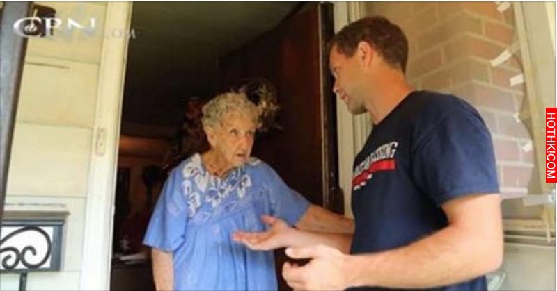 90歲獨居老奶奶被警告再不清理房子環境就要被罰款，幾天後這個男子站在她家門口竟然… ...