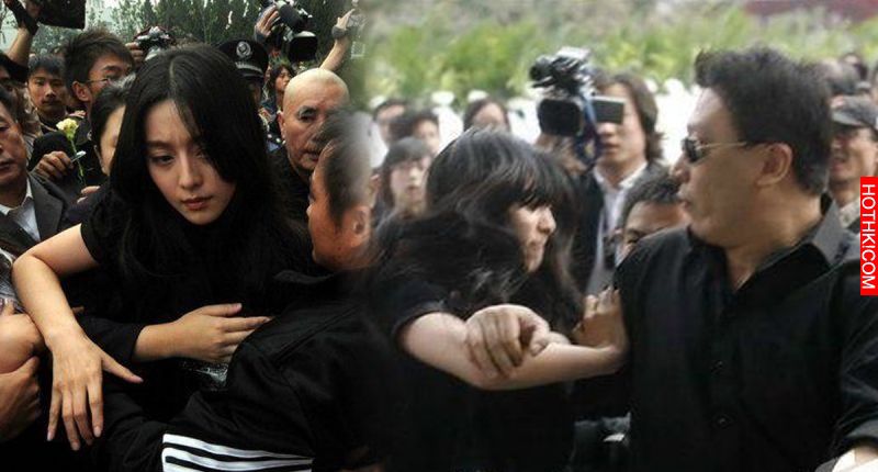 「范爺」情緒失控大鬧友人靈堂！！全因黑衣男子這樣汙辱了她！太過份了… ...