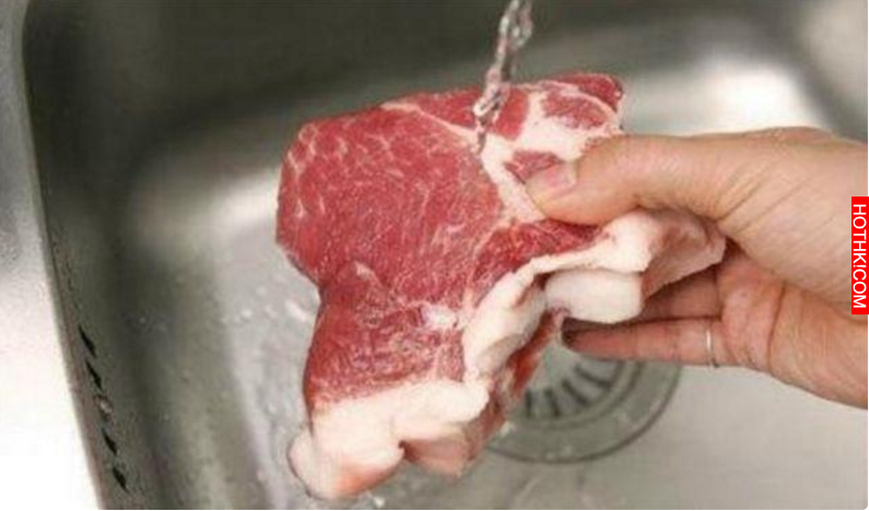 超可怕！「生肉」千萬別放水龍頭下直接洗，原因竟是...天啊...之前都沒想到！！ ...