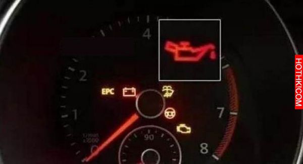 機油壓力警告燈。(圖/深窗汽車)