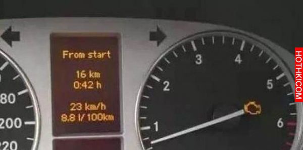 引擎故障燈。(圖/深窗汽車)