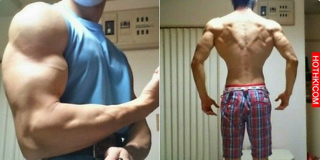1年練出超完美「倒三角」外加「爆乳」巨胸，他竟然只靠「這一招」辦到！魯肥宅們看到 ...