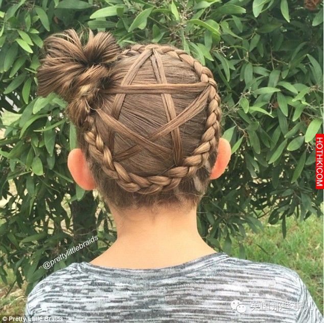 這個媽媽每天花20分鐘幫女兒綁辮子...最後她竟然真的在女兒頭上變出一朵花！ ...