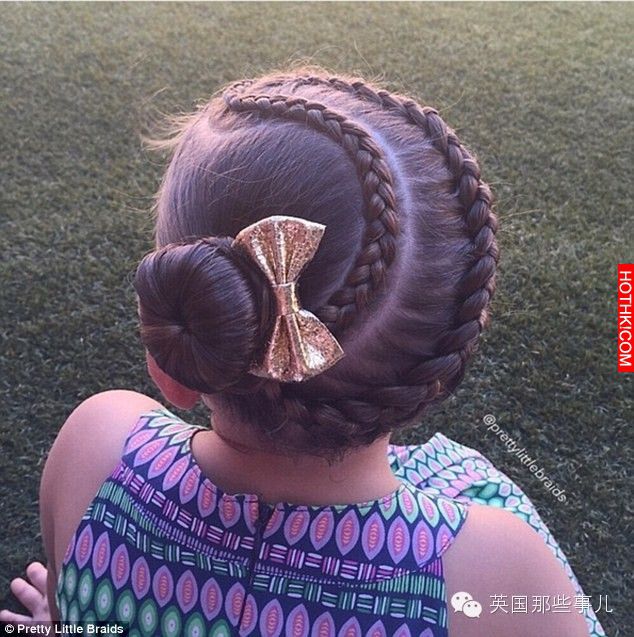 這個媽媽每天花20分鐘幫女兒綁辮子...最後她竟然真的在女兒頭上變出一朵花！ ...