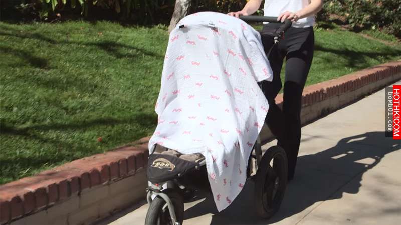 老婆偷偷在寶寶的「嬰兒車輪」纏上束帶，把老公給嚇壞了！沒想到一推動後，所有人都看 ...