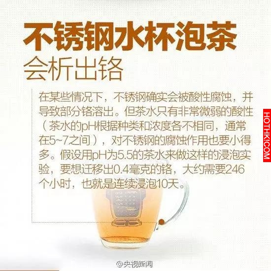 千萬不要用這種保溫杯！ 可能喝出肺癌、皮膚癌！