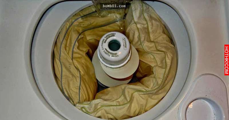 她把「這東西」全倒進洗衣機裡，把老公給嚇壞了！沒想到最後，洗衣機裡面的衣服竟然.. ...