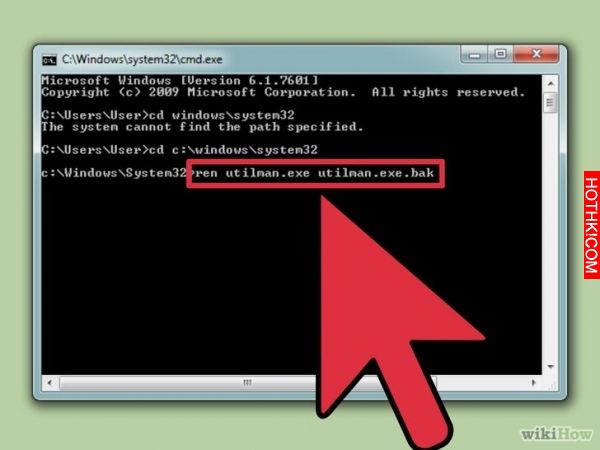 以Break the Admin Password in Windows 7 Step 11為標題的圖片