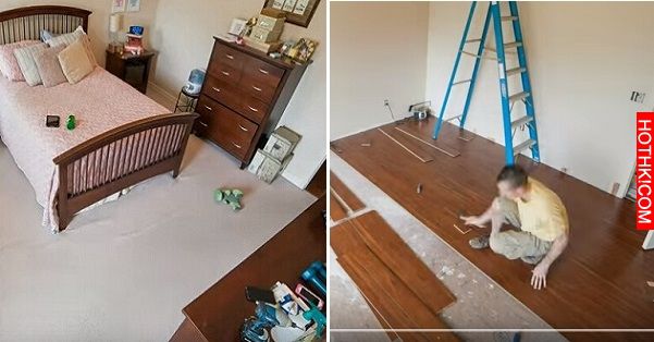 老公趁老婆要不在家把臥室整個清空...結果老婆回家後尖叫了！全世界的老公都學學這招 ...