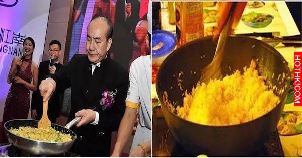 不要小看這個中年大叔，他炒的飯一盤要台幣20000元！他私下透露裡面加了...竟然有人願 ...